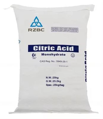 Supply Bulk Citric Acid Monohydrate Anhydrous Ttca Ensign Rabc Union Cofco